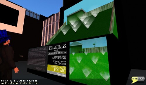 Primtings on display